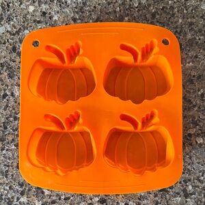 Orange Pumpkin Silicone Mold for Baking & Crafts